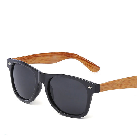 Vintage Women Imitate Bamboo Sunglasses