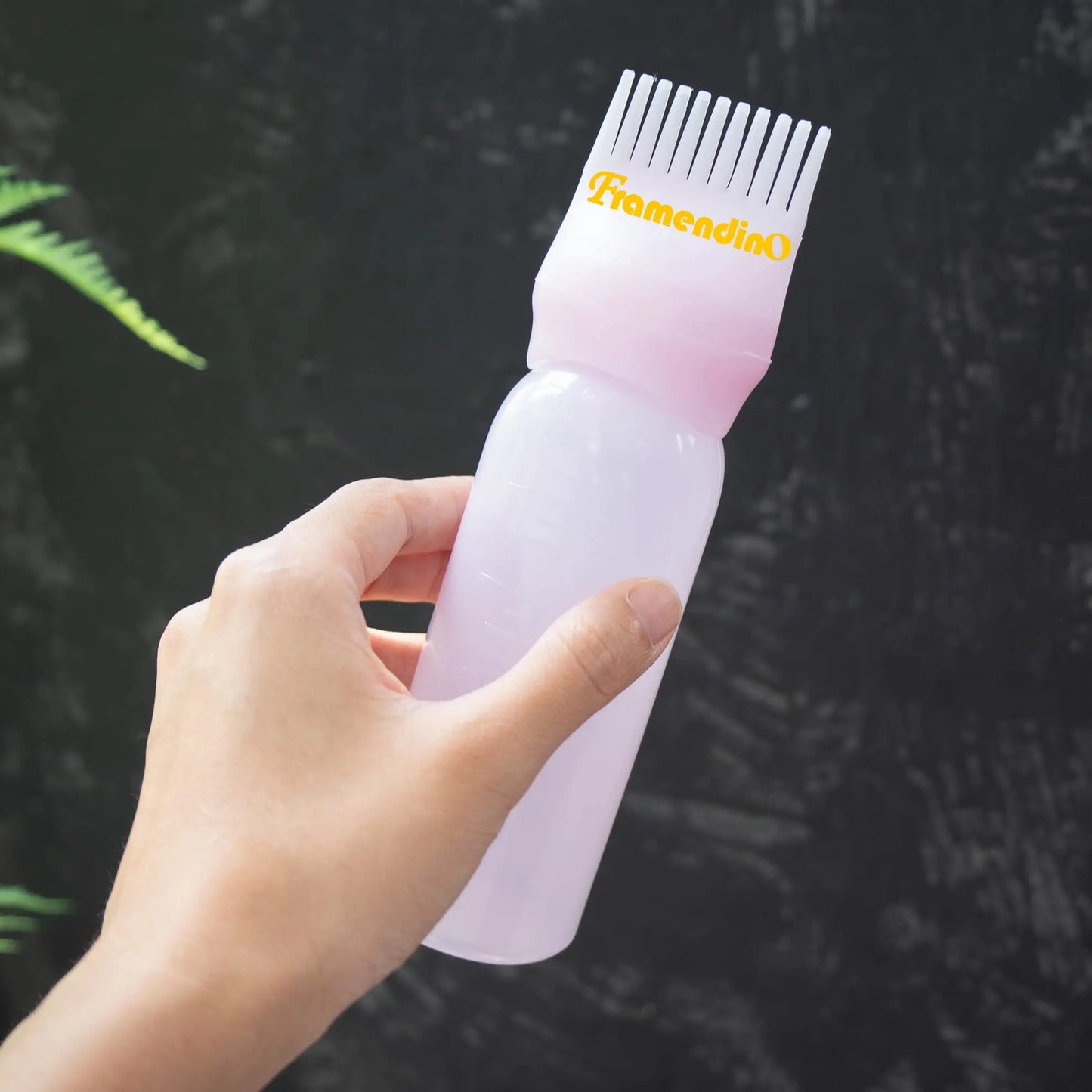 120ml Hair Dye Applicator Oil Applicator Bottle Hair Brush