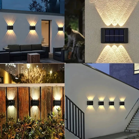 1/2pcs Solar Outdoor Courtyard Lamp Home