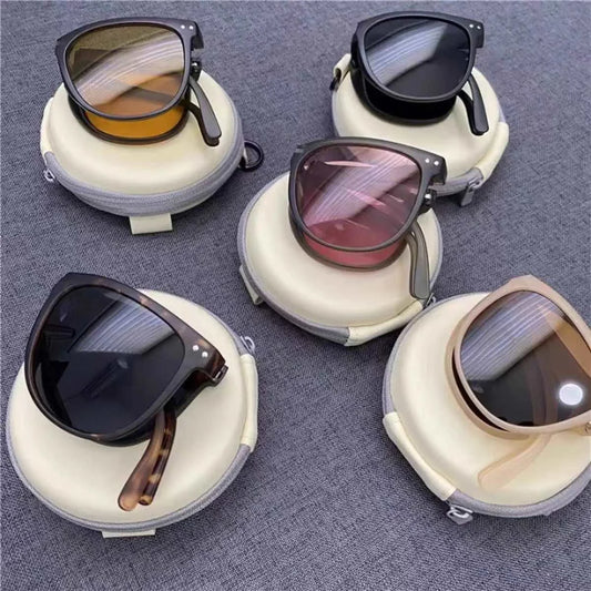 Folding sunglasses, portable